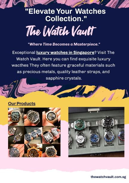 watch vault singapore.